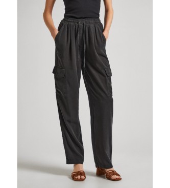 Pepe Jeans Cargo trousers Eva black