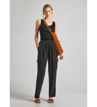 Pepe Jeans Cargo trousers Eva black