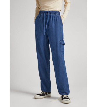 Pepe Jeans Pantaloni blu Mila