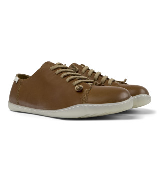 Camper Peu Cami brune sneakers i lder