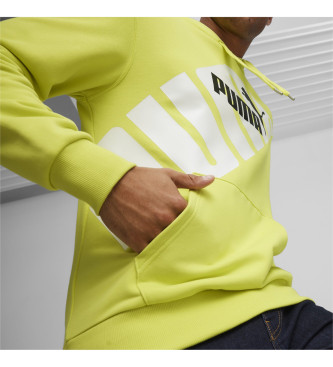 Puma Sudadera Power Graphic amarillo