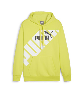 Puma Bluza Power Graphic żółta