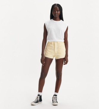 Levi's Short 501 Original High-Rise jaune