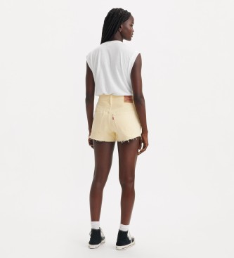 Levi's Short 501 Original High-Rise jaune