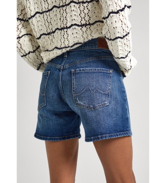 Pepe Jeans Shorts Straight Hw blau