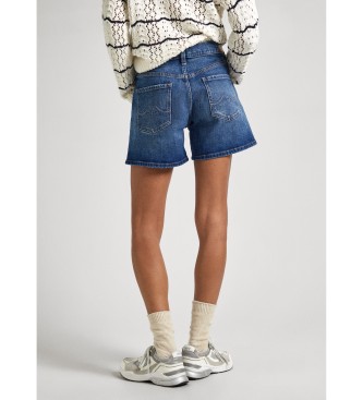 Pepe Jeans Shorts Straight Hw blau