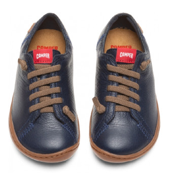 Camper Scarpe in pelle Peu Cami blu scuro