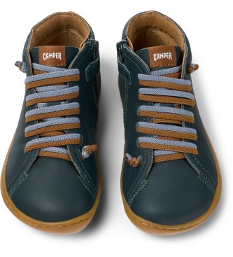 Camper Peu green leather trainers