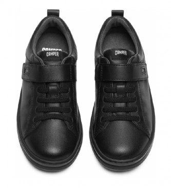 Camper Leather Sneakers l Runner Four black