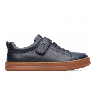 Camper Leder Turnschuhe Runner Four navy