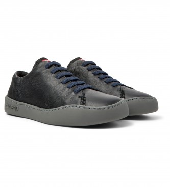 Camper Peu Touring Leren Sneakers zwart