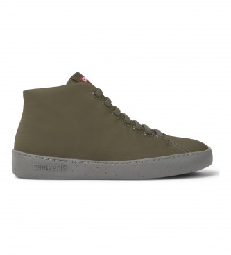 Camper Chaussures Peu Touring en cuir vert