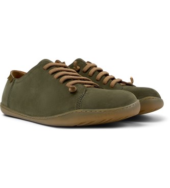 Camper Sneakers Peu Cami in pelle verde