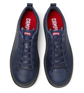 Camper Runner leren schoenen blauw