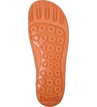 Camper Zapatillas de piel Peu Cami marrn