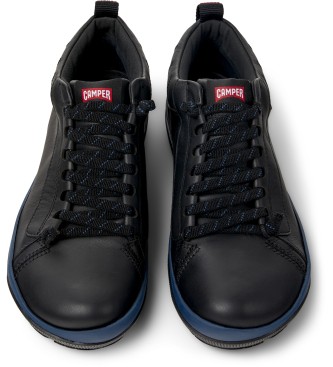 Camper Chaussures Gore Tex en cuir noir