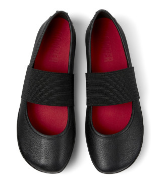 Camper Ballerines en cuir noir Right Nina