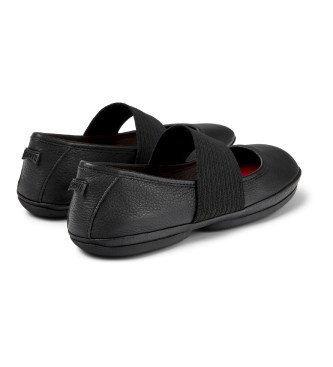 Camper Ballerines en cuir noir Right Nina