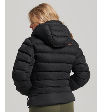 Superdry Veste matelasse en microfibre avec capuche