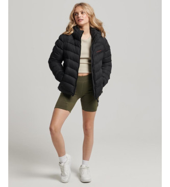 Superdry Veste matelasse en microfibre avec capuche