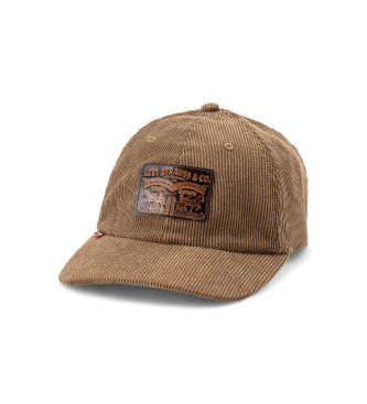 Levi's Relaxed Dad Heritage Cap brun