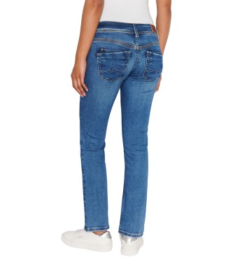 Pepe Jeans Kavbojke Slim Lw modre