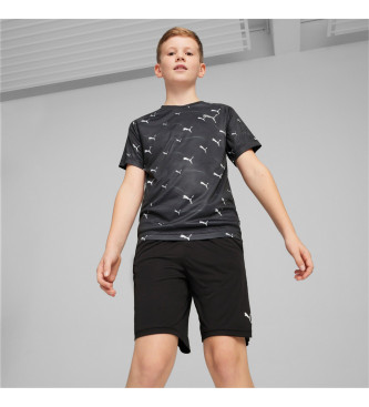 Puma Active Sports Aop shorts og t-shirt st sort