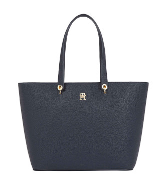 Tommy Hilfiger Emblem Tote navy Einkaufstasche