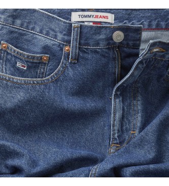 Tommy Jeans Žan Mama High Rise Tapered modra