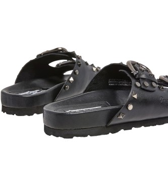 Pepe Jeans Oban Rock Leren Sandalen zwart