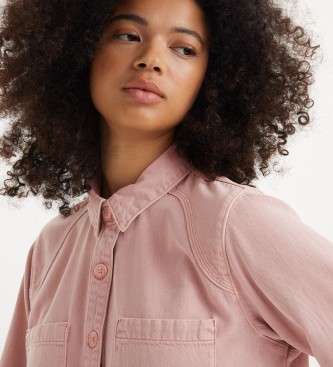 Levi's Tyla pink shirt