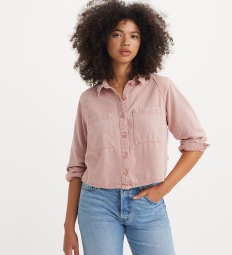 Levi's Tyla pink shirt