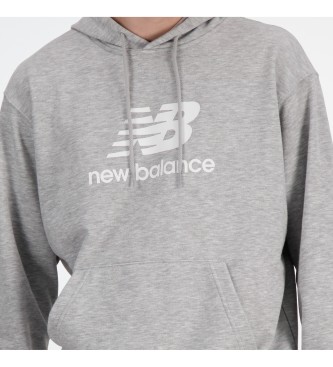 New Balance Sweatshirt com logtipo de l Sport Essentials cinzenta