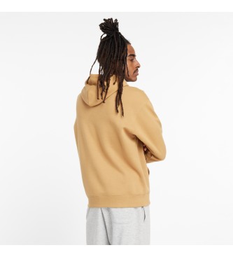 New Balance Sudadera Sport Essentials Fleece Logo beige