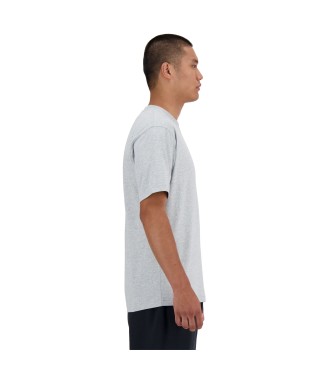 New Balance Basic grey cotton T-shirt