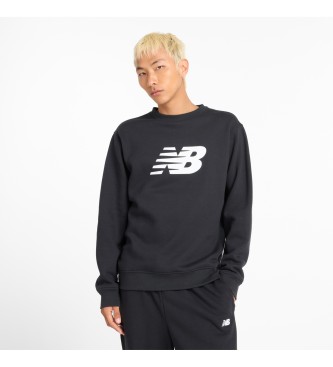 New Balance Sudadera Sport Core Brushed Crew negro