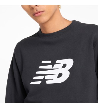 New Balance Sport Core Brushed Crew Sweatshirt svart