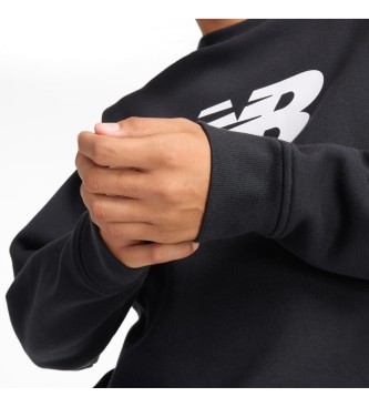 New Balance Sport Core Brushed Crew Sweatshirt svart