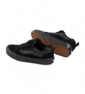 Vans Knu Skool Leder Turnschuhe schwarz