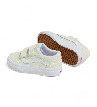 Vans Zapatillas de piel Td Old Skool V blanco