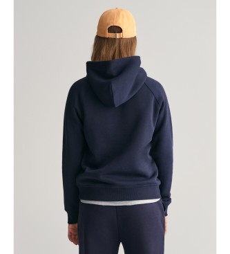 Gant Archive Shield Hoodie marinbl