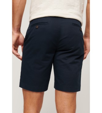 Superdry Chino-shorts i marinbl stretch