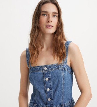 Levi's Salopette lunga blu Drea