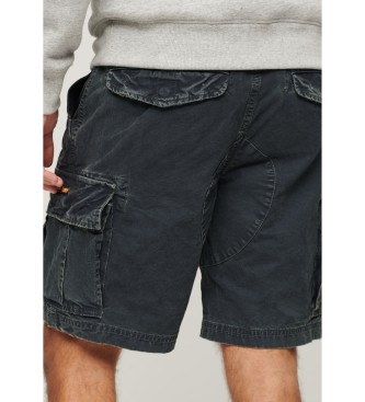 Superdry Pantaloncini cargo pesanti blu scuro