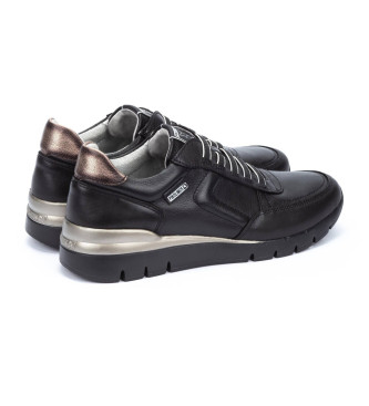 Pikolinos Cantabria lder-sneakers sort