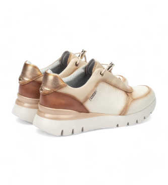 Pikolinos Sneaker Asturias in pelle beige