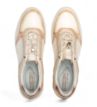 Pikolinos Sneaker Asturias in pelle beige