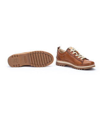 Pikolinos Leather Sneakers Vigo brown