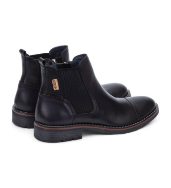 Pikolinos York bottines en cuir noir