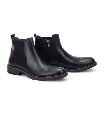 Pikolinos York bottines en cuir noir